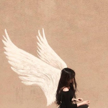 Девушка с крыльями