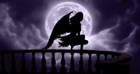 Луна фэнтези фон