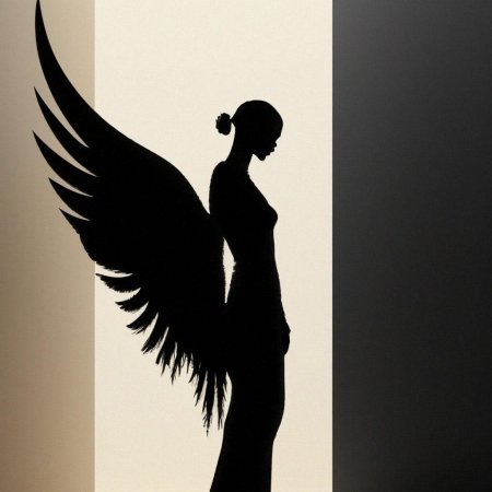 Силуэт ангела