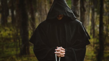 Черный монах Алешкинский лес