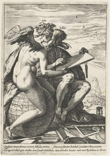 Гравюра Венера Хендрик Гольциус