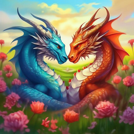 Два дракона