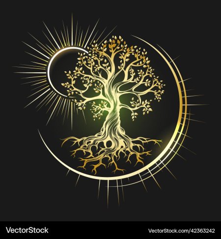 Дерево жизни золотое