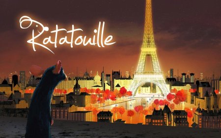 Эйфелева башня в Париже аниме