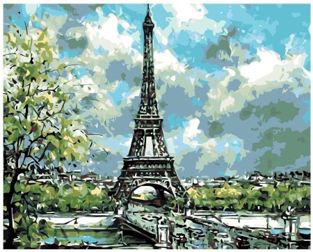Клод Моне Эйфелева башня