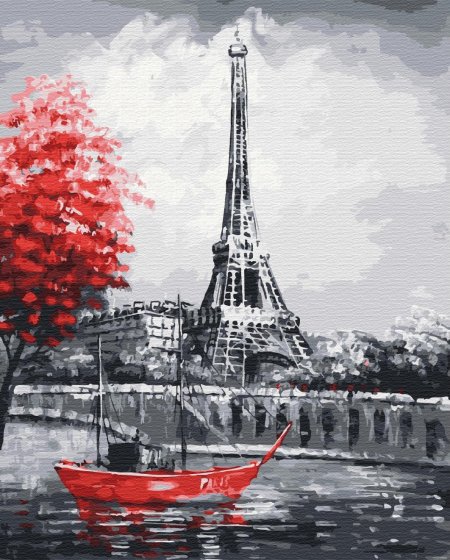 Алмазная мозаика париж эйфелева башня