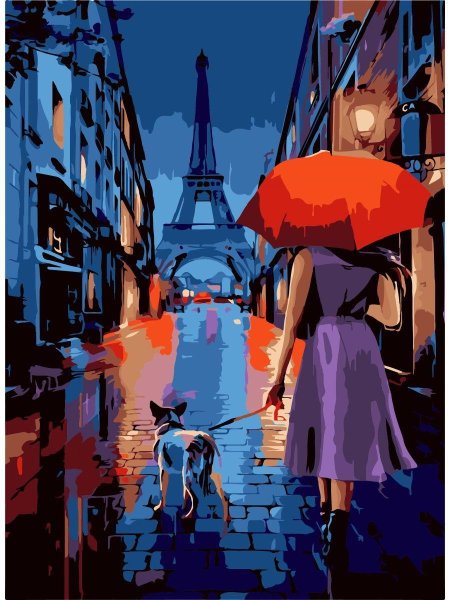 Дождь в париже