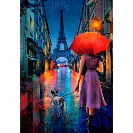 Пазл фрея прогулка по парижу