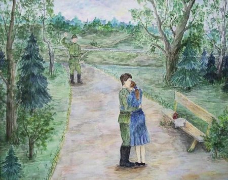 Композиция на военную тему