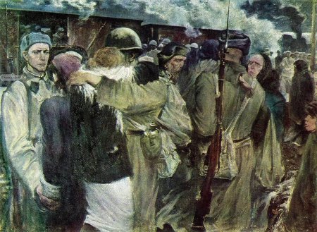 Измаил Ефимов «провожают на фронт» (1979)