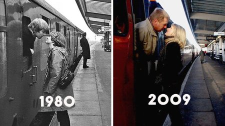 Прощание на перроне