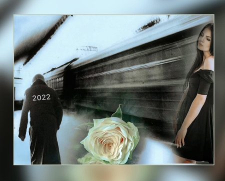 Расставание на перроне