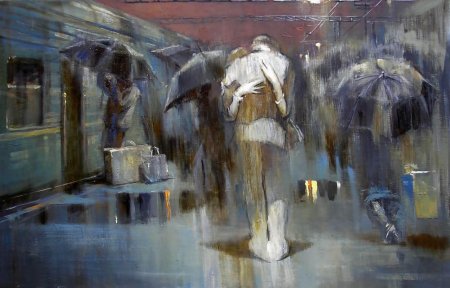 Расставание живопись