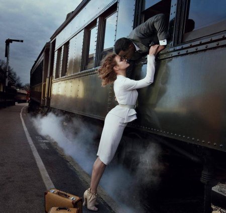 Энни Лейбовиц поезд