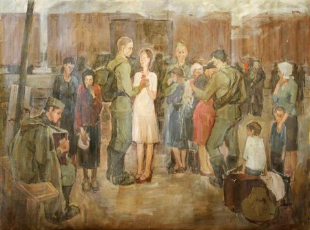 Измаил Ефимов «провожают на фронт» (1979)