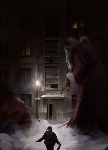 Дед Мороз арт