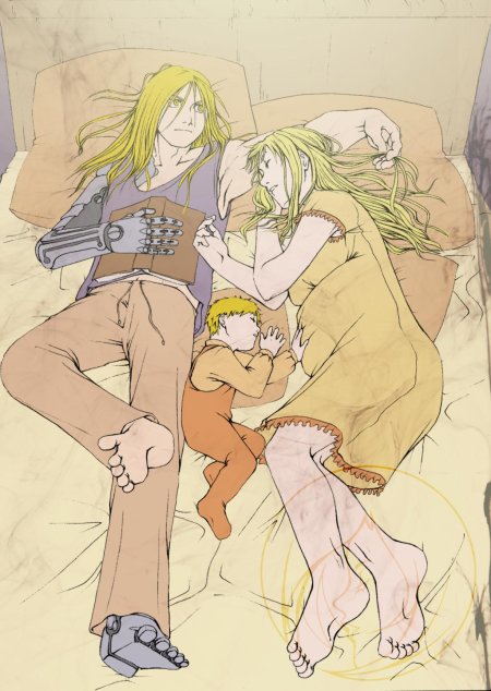 Эдвард Элрик и Уинри