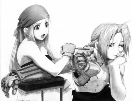 Винри стальной алхимик