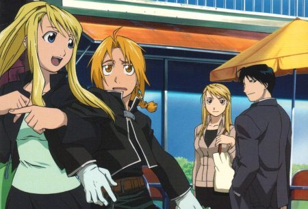 Стальной алхимик эдвард и уинри