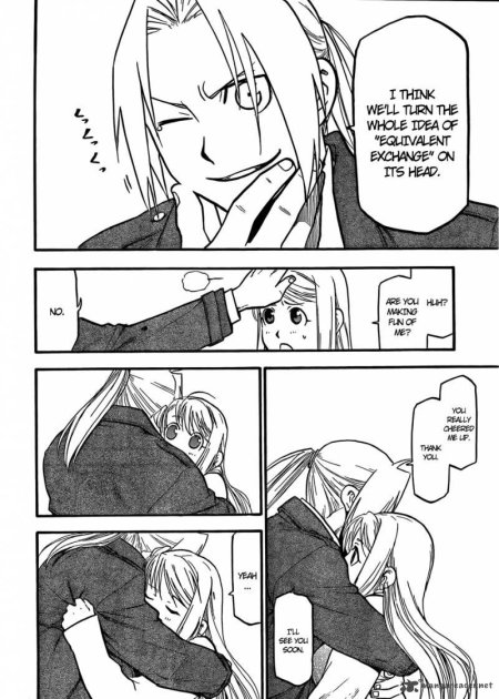 Стальной алхимик Эдвард и Уинри