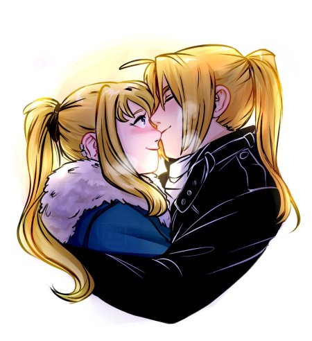 Стальной алхимик Эд и Винри