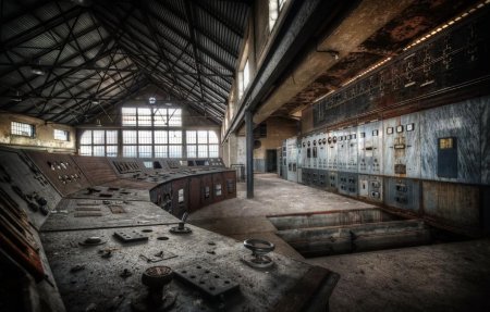 Заброшка завод Россия