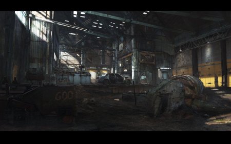 Заброшенный ангар