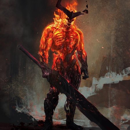 Огненный демон Суртур Марвел