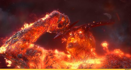 Огненный демон Суртур Марвел