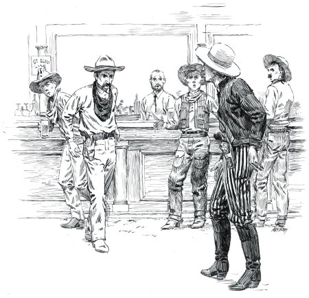 Дикий Запад Ковбои Салун