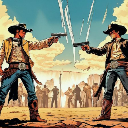 Дикий запад ковбои