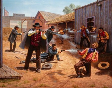 Художник Родригес Альфредо Золотая лихорадка