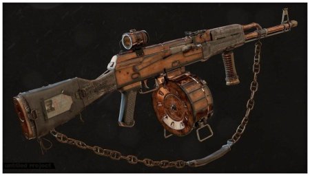 Штурмовая винтовка дизельпанк