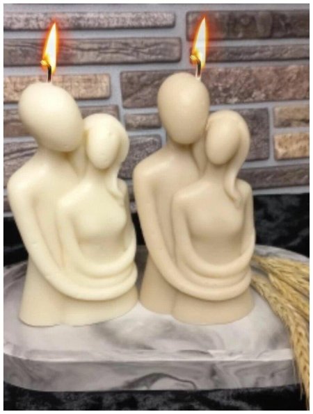 Форма для свечей влюбленные