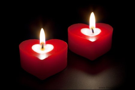 Свечи сердечки