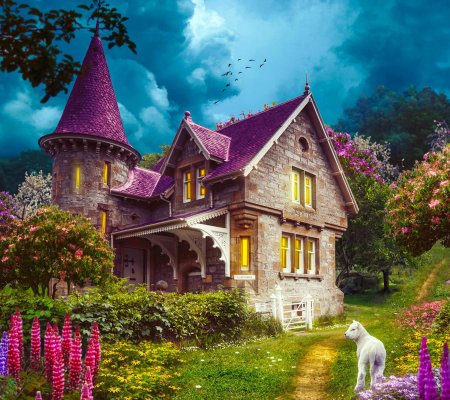 Домики сказочные