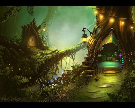 Волшебный домик в лесу