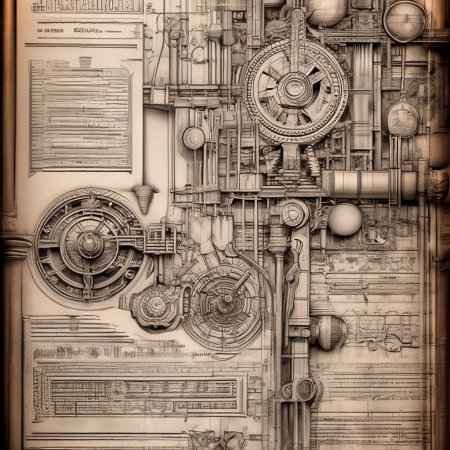 Стимпанк механизм