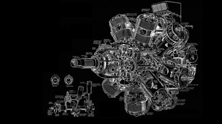 Двигатель обои