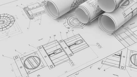 Чертежи в рулонах