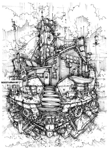 Стимпанк Графика