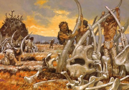Пьер Жубер картины Первобытное общество