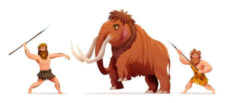 Мультик про пещерных людей