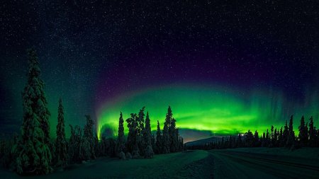 Обои на рабочий стол Лапландия