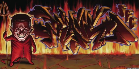 Trane getting up Graffiti