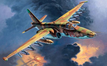 Штурмовик Су-25 Грач