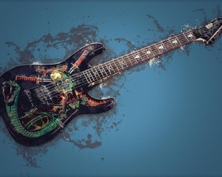 Красивые гитары