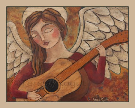 Ангел с гитарой