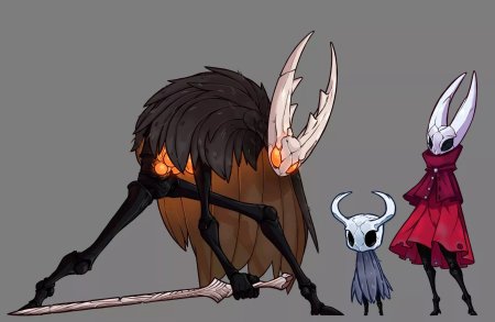 Hollow Knight полый рыцарь босс арт