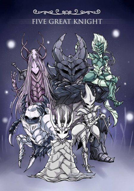 Hollow Knight Рыцари Холлоунеста